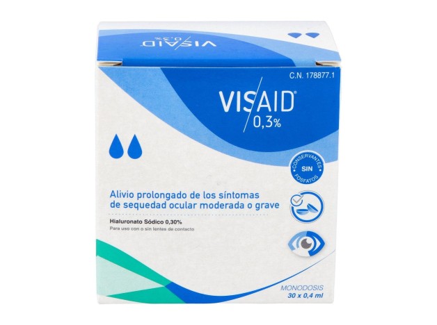 Visaid 0_3% Gotas Oculares Estériles 0_4Ml X 30Uds