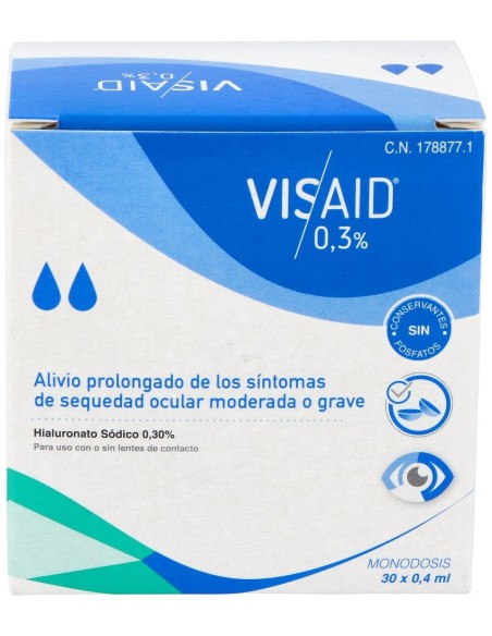 Visaid 0_3% Gotas Oculares Estériles 0_4Ml X 30Uds