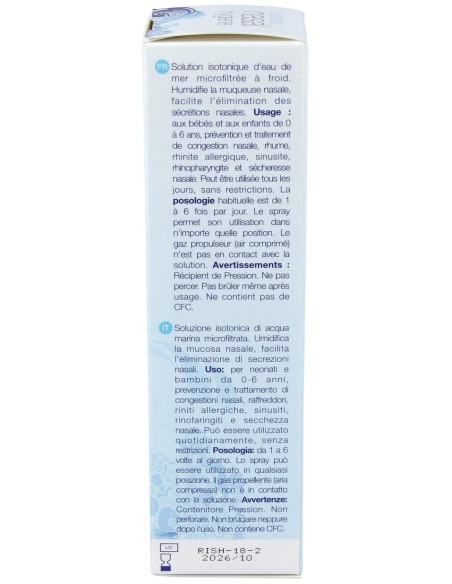 Eau De Quinton® Daily Nasal Pediatric Spray 100Ml