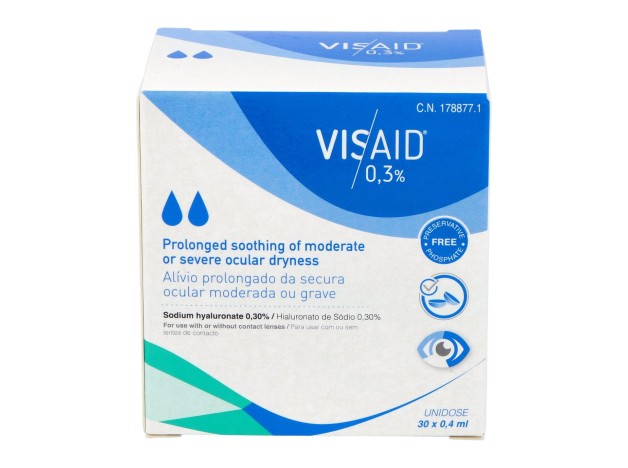 Visaid 0_3% Gotas Oculares Estériles 0_4Ml X 30Uds