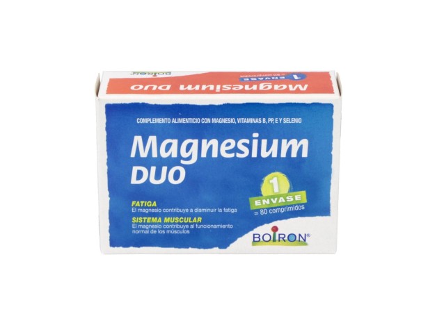 Boiron Magnesium Duo, 80 Comprimidos
