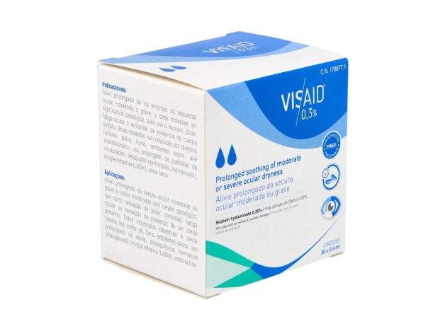 Visaid 0_3% Gotas Oculares Estériles 0_4Ml X 30Uds