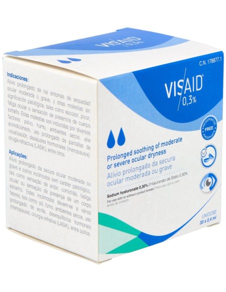 Visaid 0_3% Gotas Oculares Estériles 0_4Ml X 30Uds