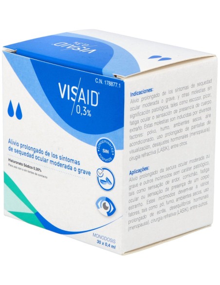 Visaid 0_3% Gotas Oculares Estériles 0_4Ml X 30Uds