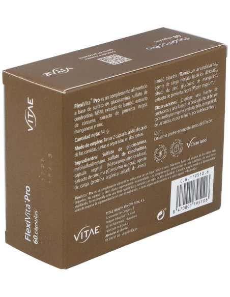 Vitae Flexivita Pro, 60 Cápsulas