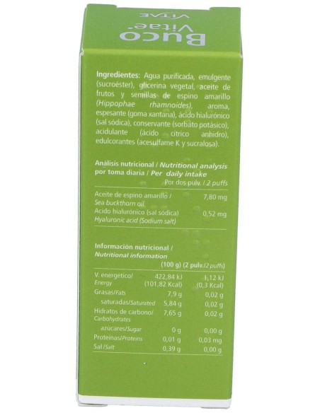 Buco Vitae Pulverizador 15Ml.