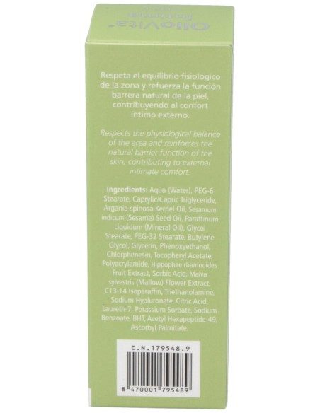 Vitae Oliovita Crema Íntima 30Ml