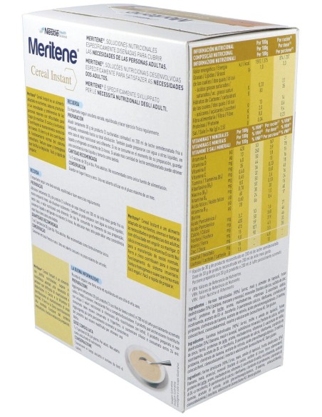 Meritene Nutrición Reforzada Cereal Instant Multifrutas 600G