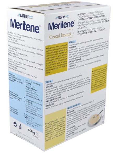 Meritene Nutrición Reforzada Cereal Instant Multifrutas 600G