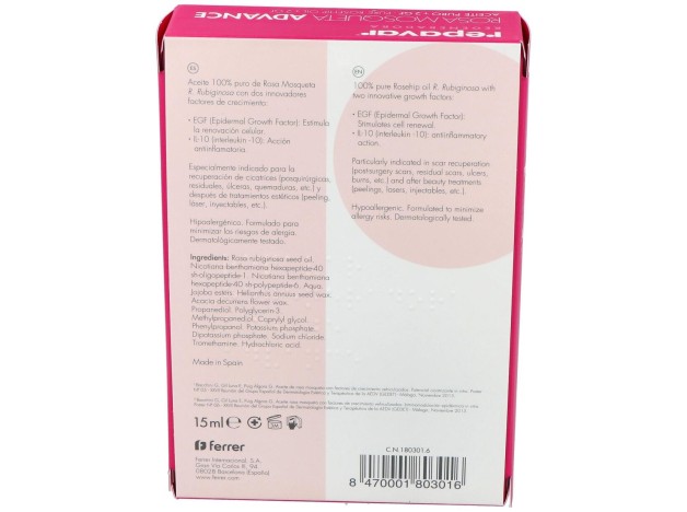Repavar Aceite Puro De Rosa Mosqueta Advance,...