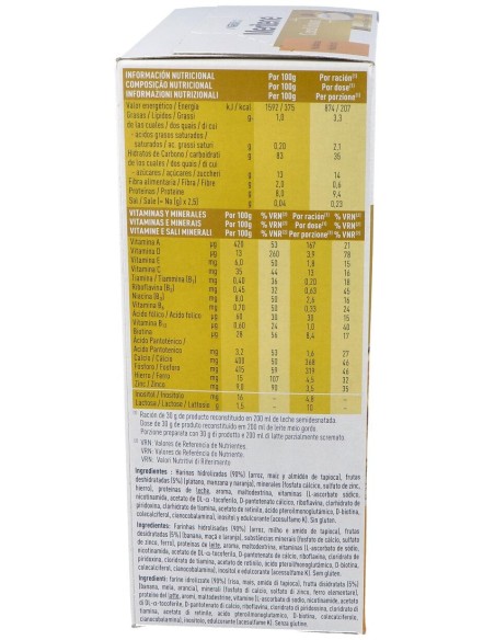 Meritene Nutrición Reforzada Cereal Instant Multifrutas 600G