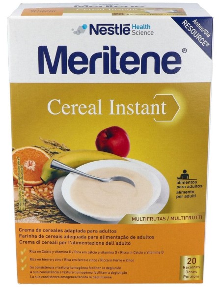 Meritene Nutrición Reforzada Cereal Instant Multifrutas 600G