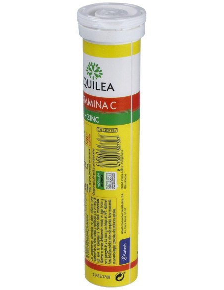 Vitamina C Y Zinc 14 Comprimidos Efervescentes
