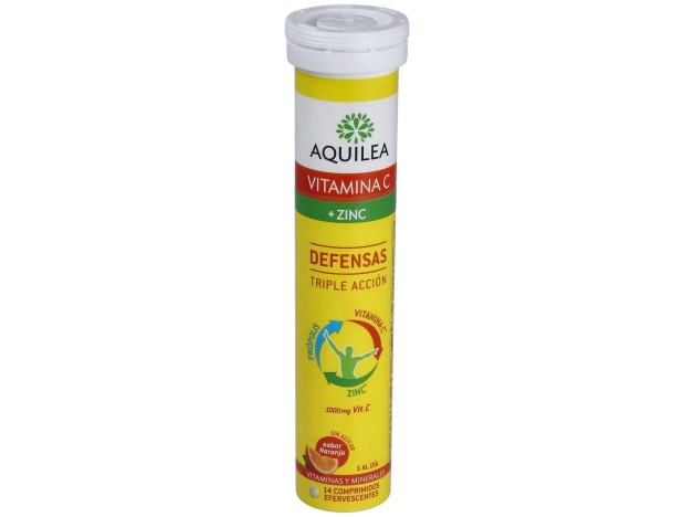 Vitamina C Y Zinc 14 Comprimidos Efervescentes