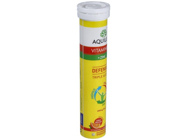 Vitamina C Y Zinc 14 Comprimidos Efervescentes