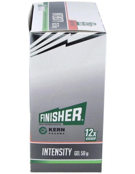 Finisher® Intensity Gel Energético Sabor Fresa 12 Sobres De 50G