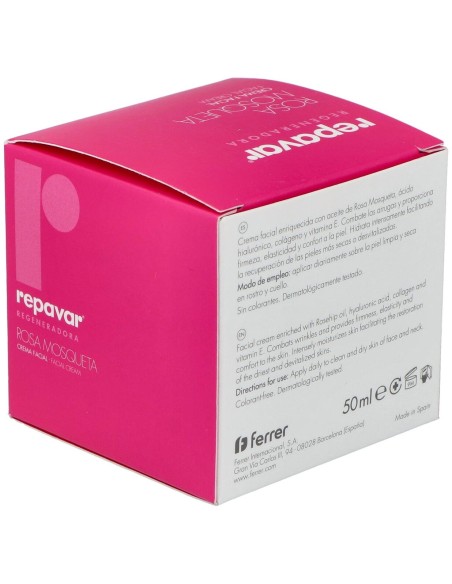 Repavar Crema Regeneradora Antiedad, 50 Ml