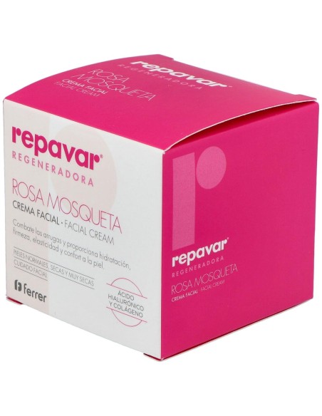Repavar Crema Regeneradora Antiedad, 50 Ml