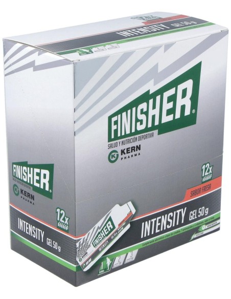 Finisher® Intensity Gel Energético Sabor Fresa 12 Sobres De 50G