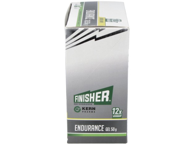 Finisher Endurance Gel Sabor Limón, 12 Uds