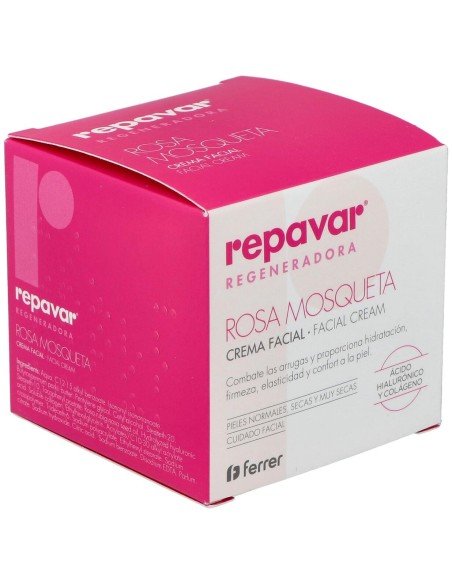 Repavar Crema Regeneradora Antiedad, 50 Ml