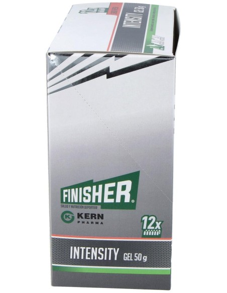 Finisher® Intensity Gel Energético Sabor Fresa 12 Sobres De 50G