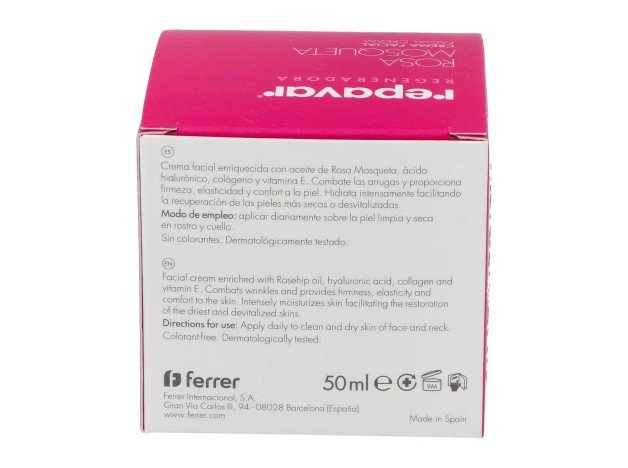 Repavar Crema Regeneradora Antiedad, 50 Ml