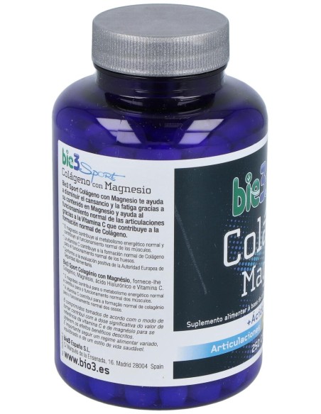 Bie3 Sport Colágeno Con Magnesio, 250 Comprimidos