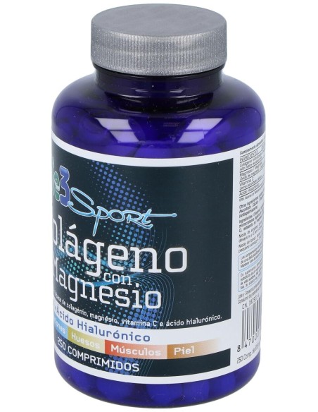 Bie3 Sport Colágeno Con Magnesio, 250 Comprimidos
