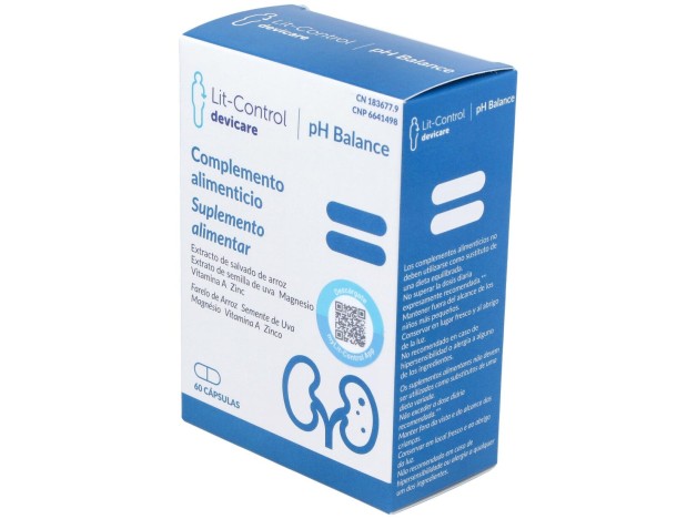 Lit Control Ph Balance, 60 Cápsulas