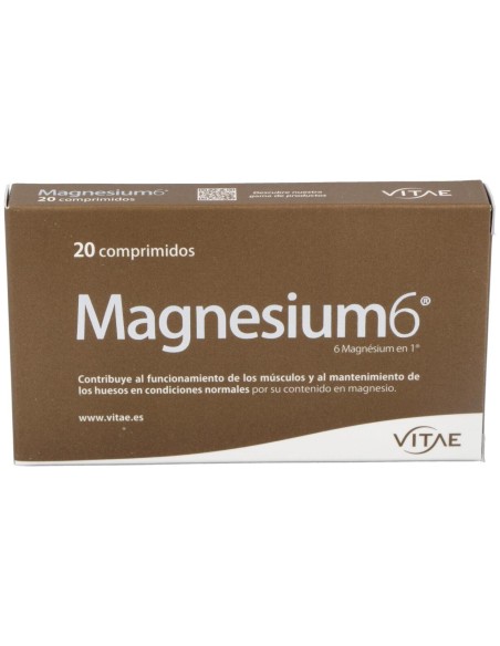 Vitae Magnesium6 20Comp