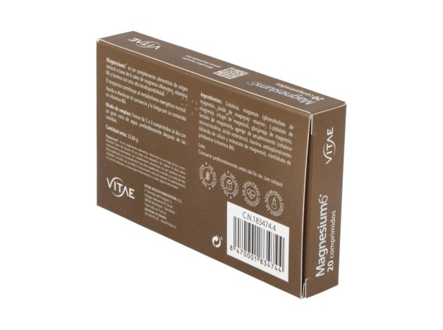 Vitae Magnesium6 20Comp