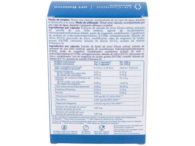 Lit Control Ph Balance, 60 Cápsulas