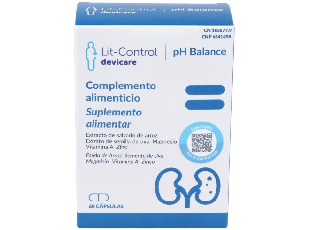 Lit Control Ph Balance, 60 Cápsulas