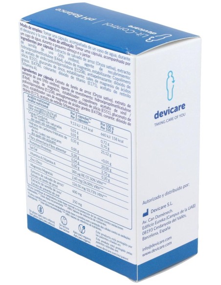 Lit Control Ph Balance, 60 Cápsulas