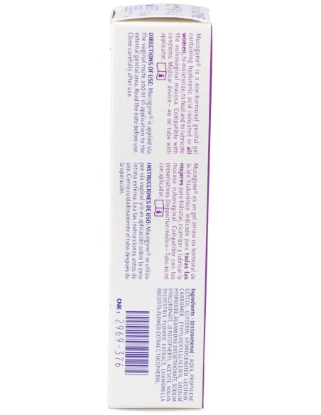 Saforelle Mucogyne Gel Intimo Con Aplicador 40Ml.