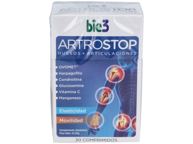 Bio3 Artrostop Huesos Y Articulaciones 30Comp