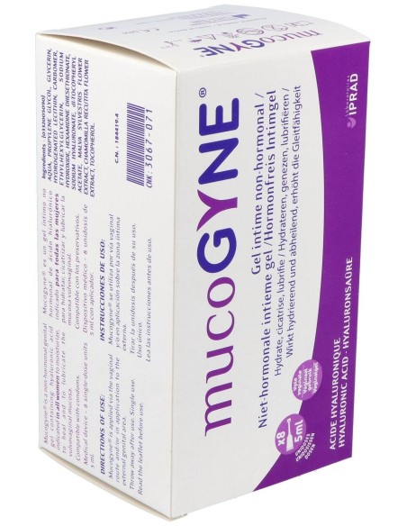 Mucogyne Gel Íntimo No Hormonal 8 Unidades X 5Ml