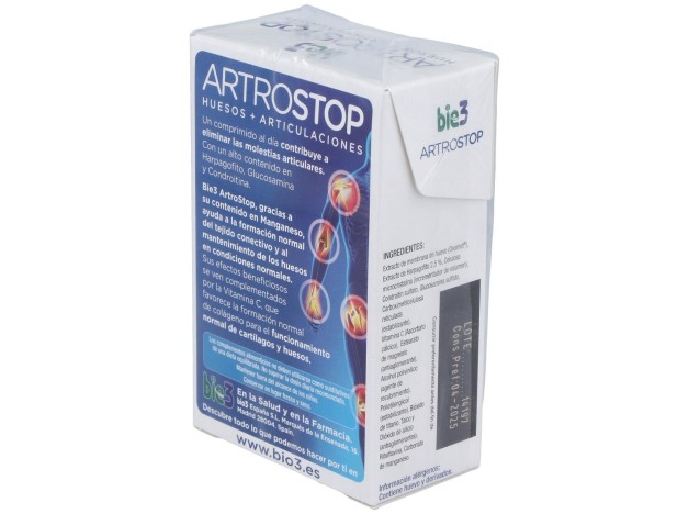 Bio3 Artrostop Huesos Y Articulaciones 30Comp