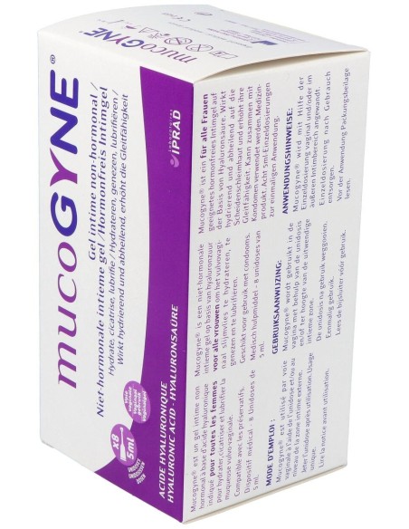 Mucogyne Gel Íntimo No Hormonal 8 Unidades X 5Ml