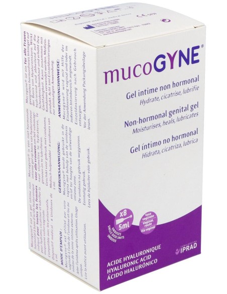 Mucogyne Gel Íntimo No Hormonal 8 Unidades X 5Ml