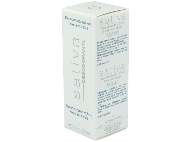 Sativa Desodorante Natural Cosmeclinik Roll On...