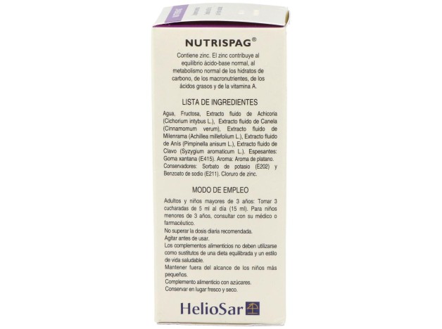 Nutrispag Jarabe 150Ml.