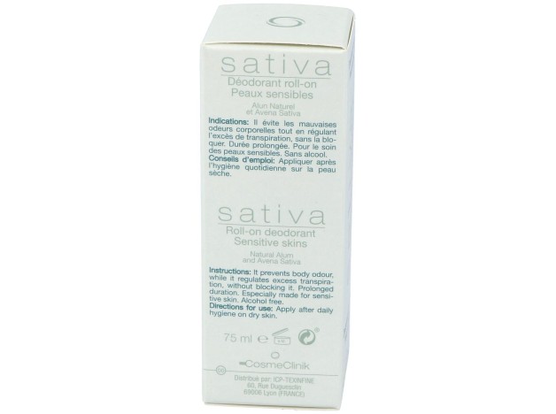 Sativa Desodorante Natural Cosmeclinik Roll On...