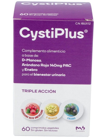 Cystiplus Triple Acción 60Comp