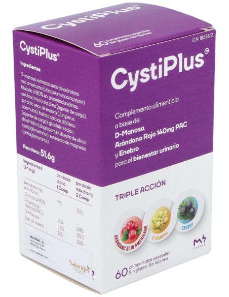Cystiplus Triple Acción 60Comp