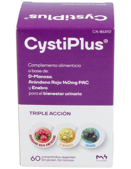 Cystiplus Triple Acción 60Comp