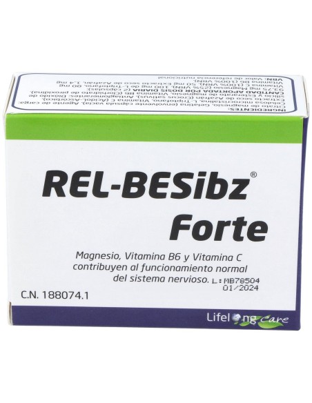 Lifelong Care Relbes Forte Rel Besibz 60Caps