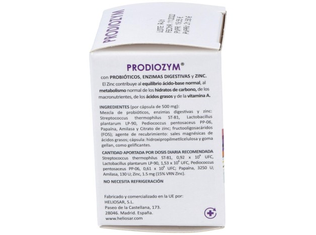 Heliosar Prodiozym 30Caps