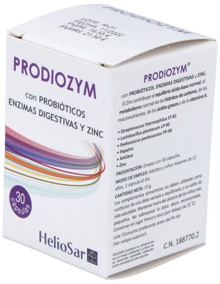 Heliosar Prodiozym 30Caps
